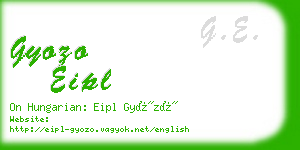 gyozo eipl business card